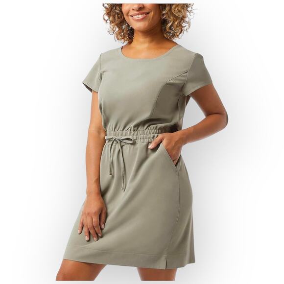 32 Degrees Dresses & Skirts - 32 Degrees NWT Ladies’ Soft Twill Drawstring Dress, Size Small